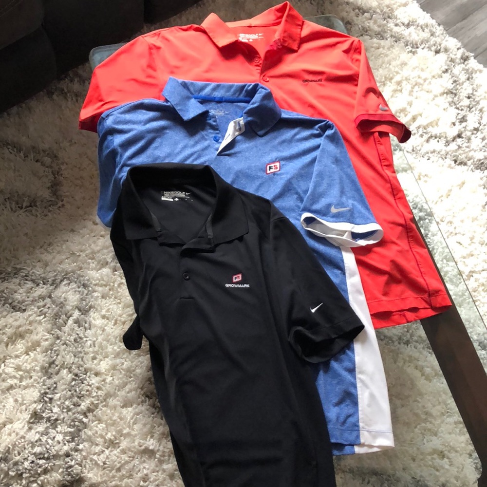 Nike golf performance tops